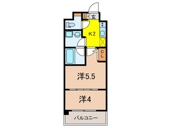 ラポール上板橋（407）の物件間取画像